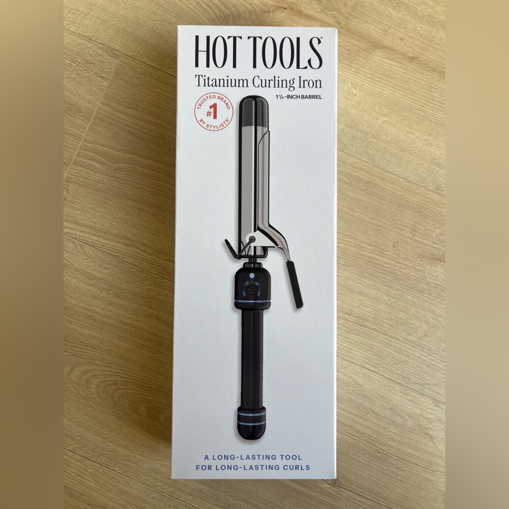 Hot Tools 1 1/4" Titanium Curling Iron